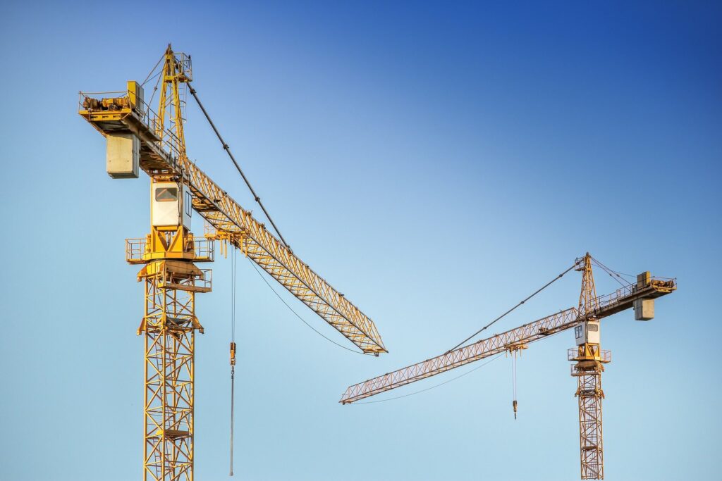 construction cranes